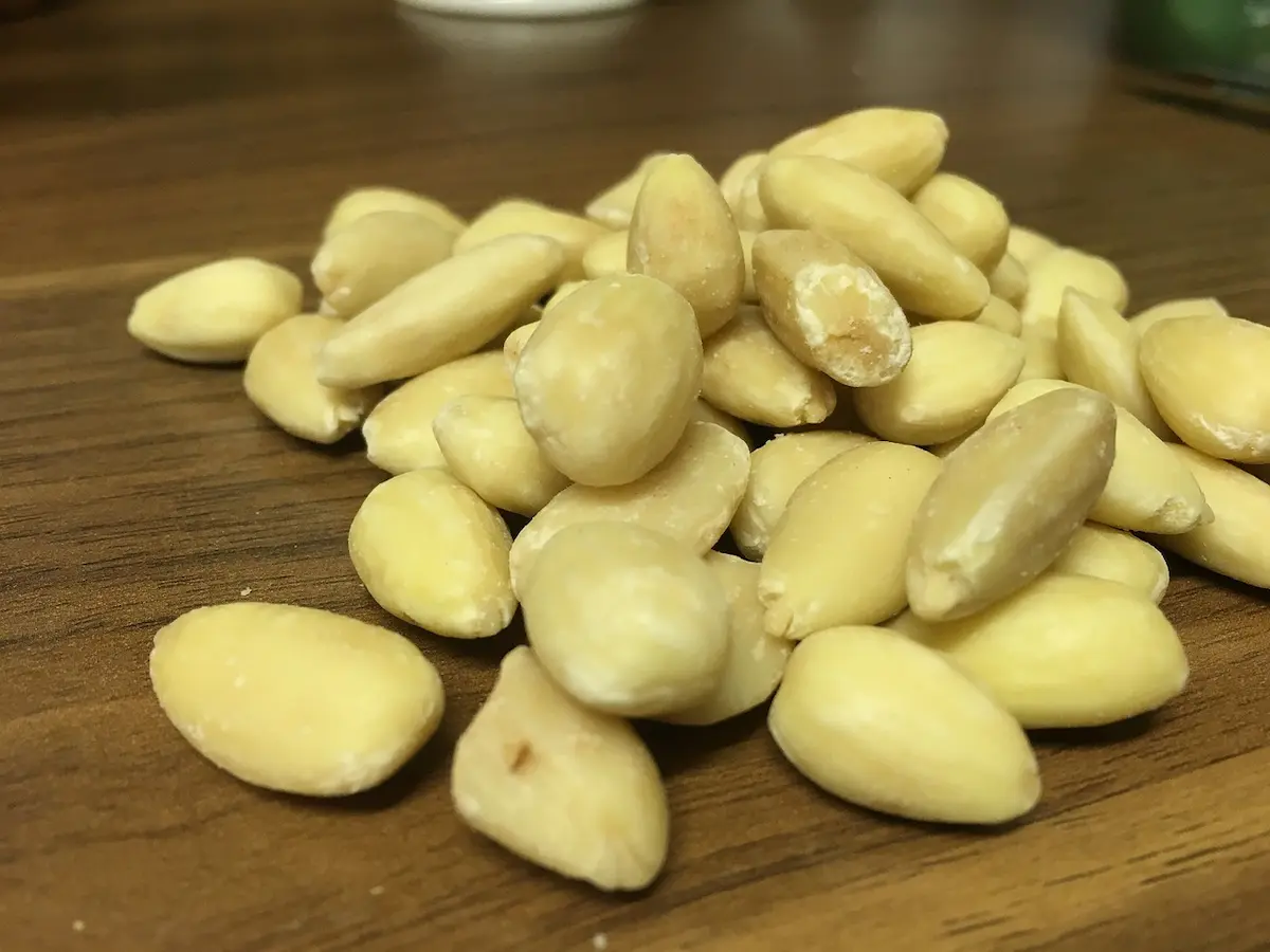 cómo pelar las almendras