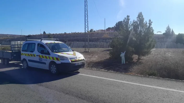 fumigación de plagas en la región de Murcia